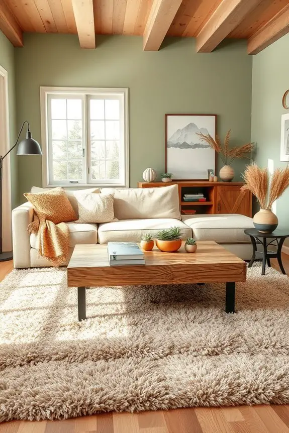 warm earthy neutral palette