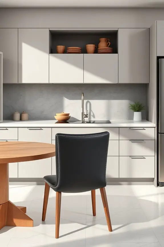 warm grey and black elegance