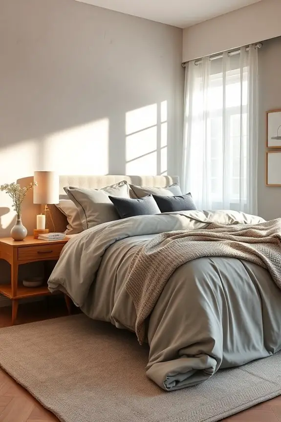 warm inviting grey ambiance
