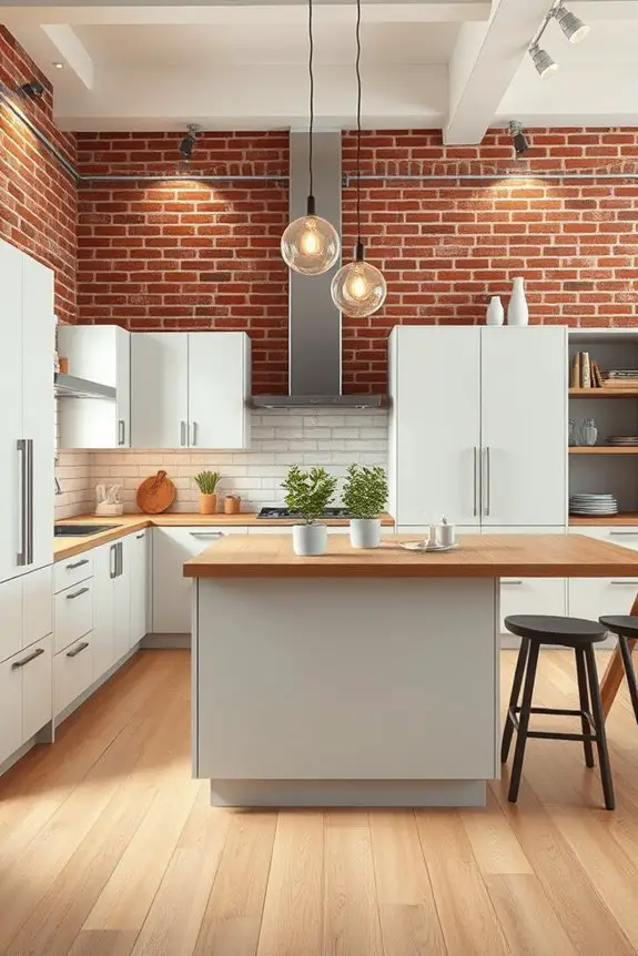 warm inviting kitchen lighting