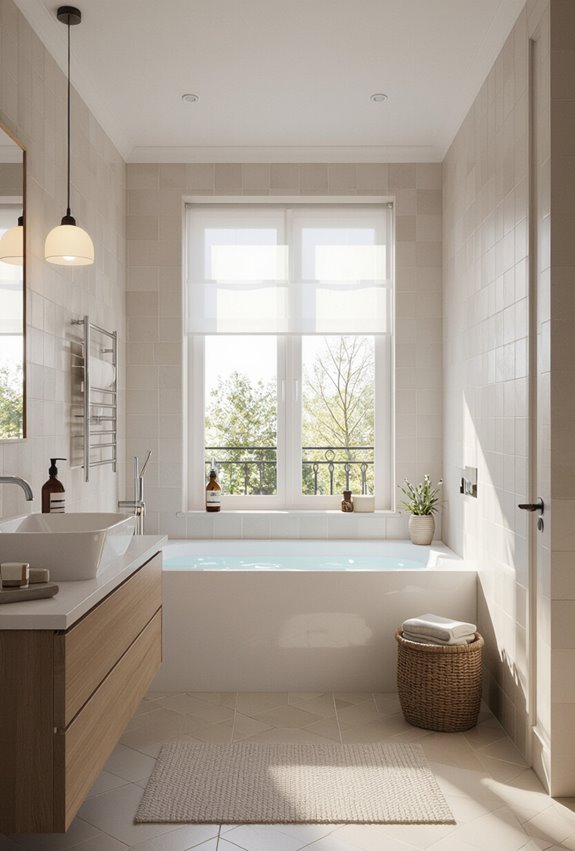 warm modern french minimalism