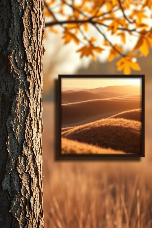 warm nature photography decor