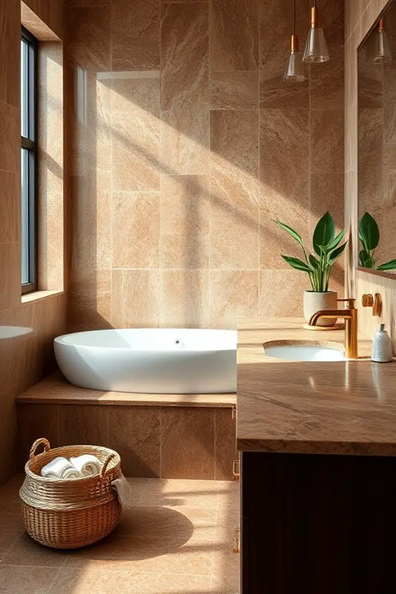 warm rustic brown elegance