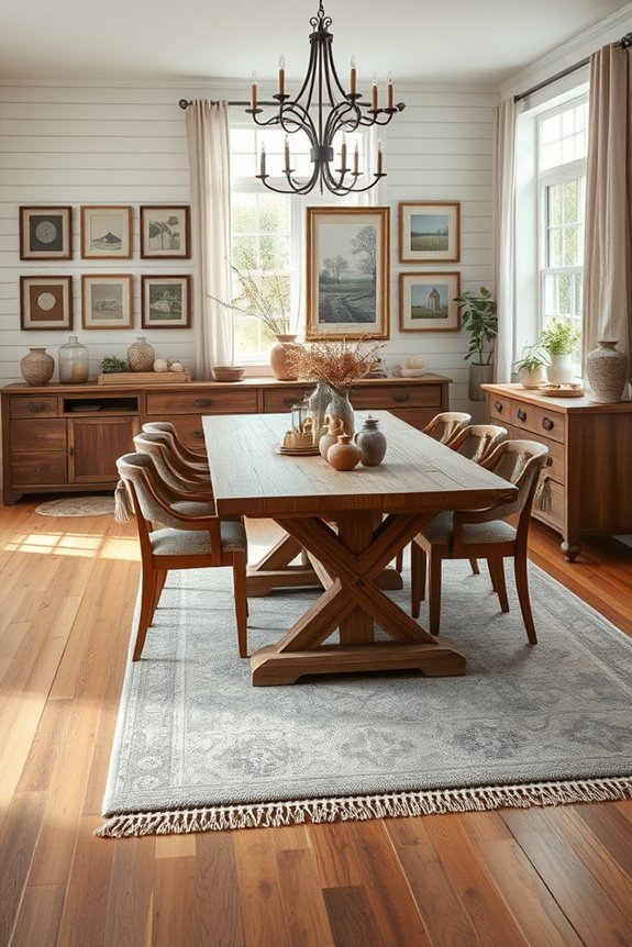 warm rustic farmhouse charm