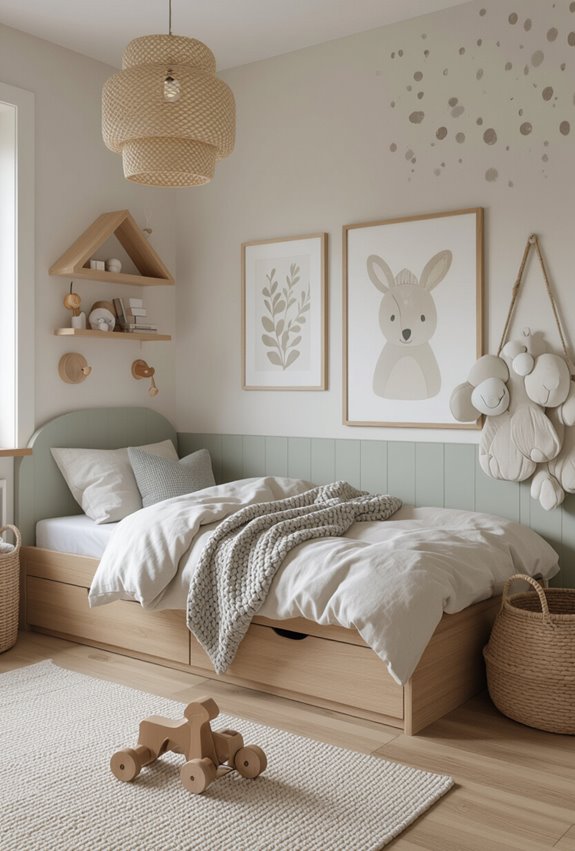 warm simple playful atmosphere