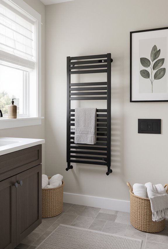 warm space saving towel luxury