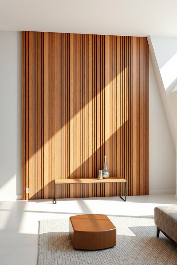 warm textured wood aesthetics