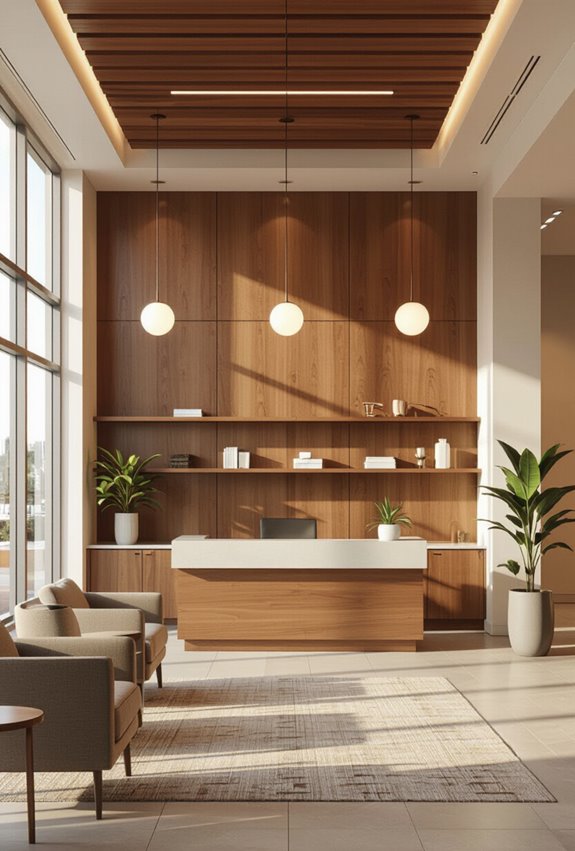 warm wood neutral elegance