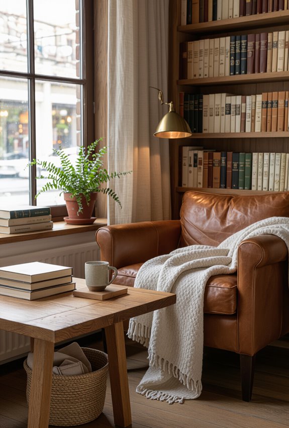 warm worn tactile natural materials