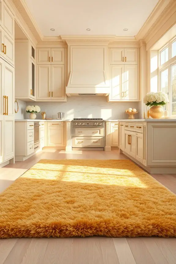 warmth and luxury in kitchens