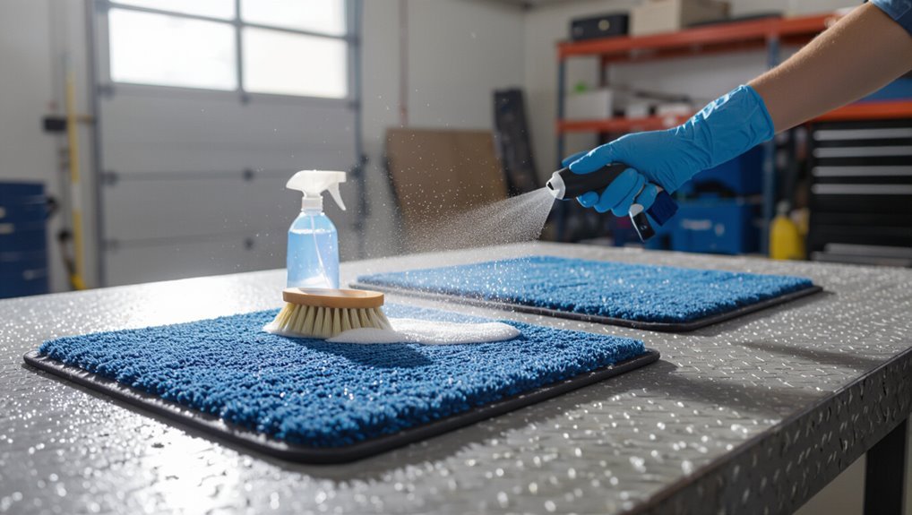 wash and rinse mats