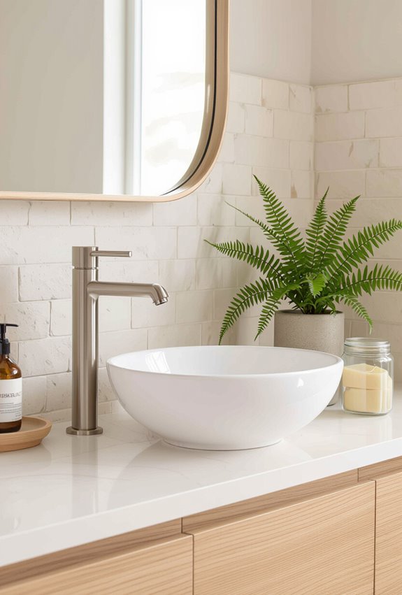 water saving fixtures and plumbing