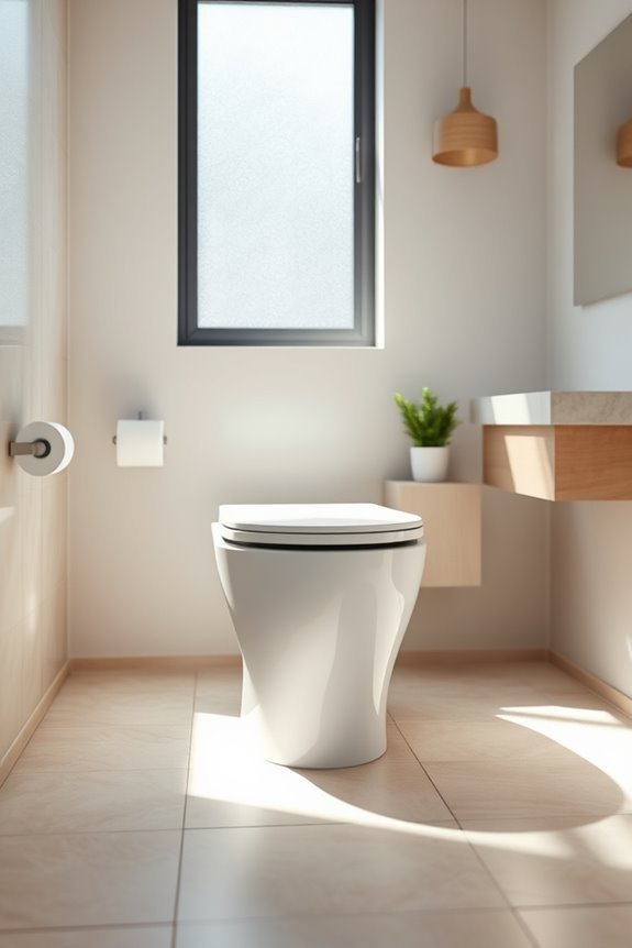 water saving toilet efficiency