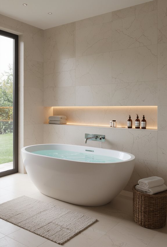 waterproof built in bathroom audio