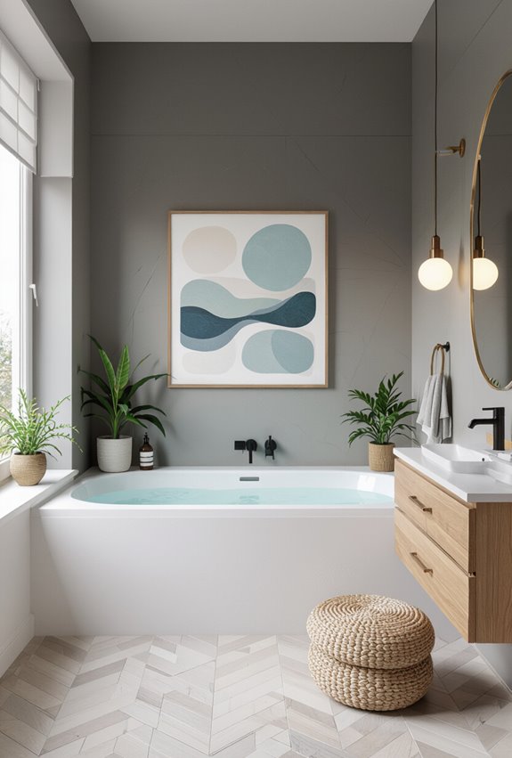 waterproof framed art rotation