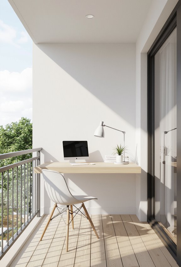 weatherproof luxury balcony study