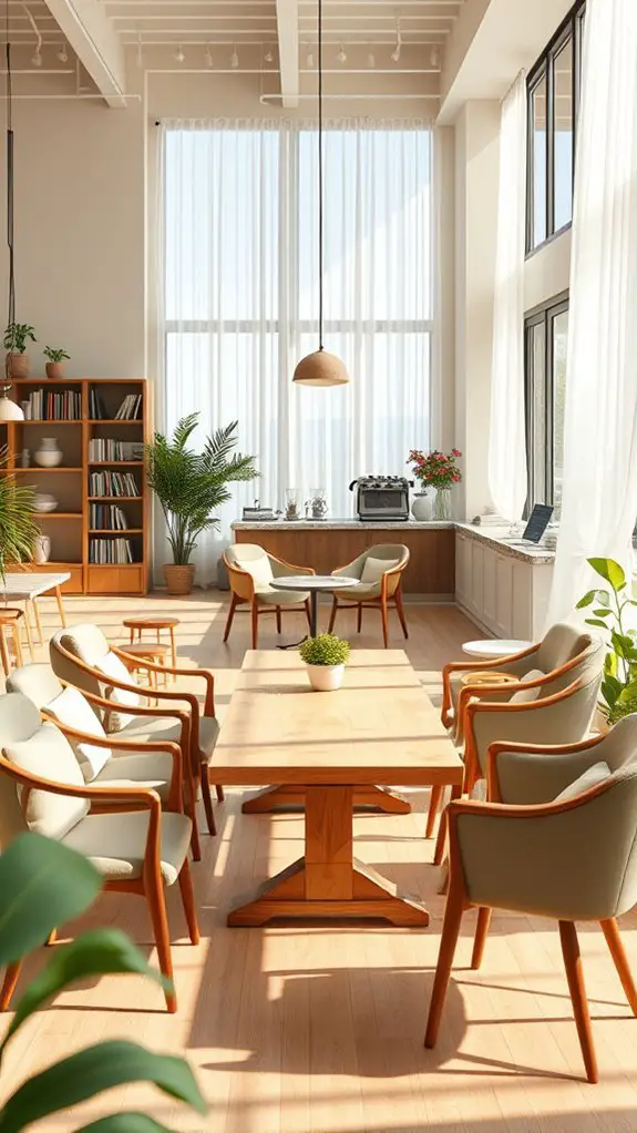welcoming open cafe atmosphere