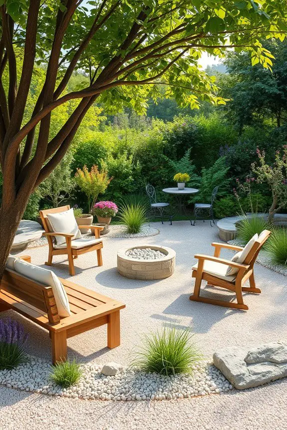 welcoming outdoor seating arrangements