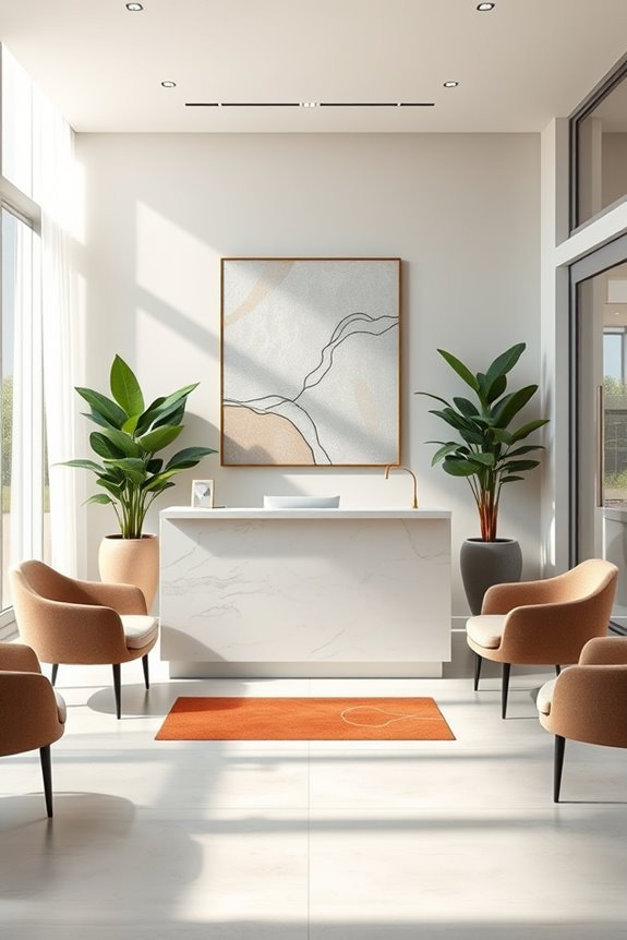 welcoming patient friendly entrance design