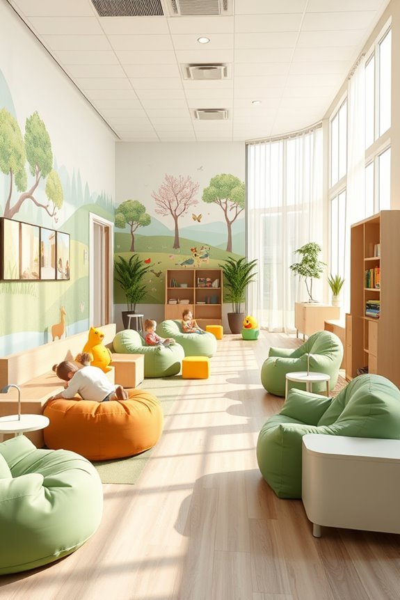 welcoming playful healthcare environments