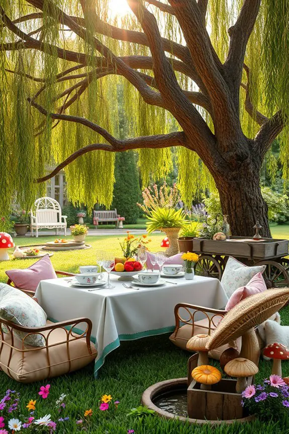 whimsical backyard fairy tale