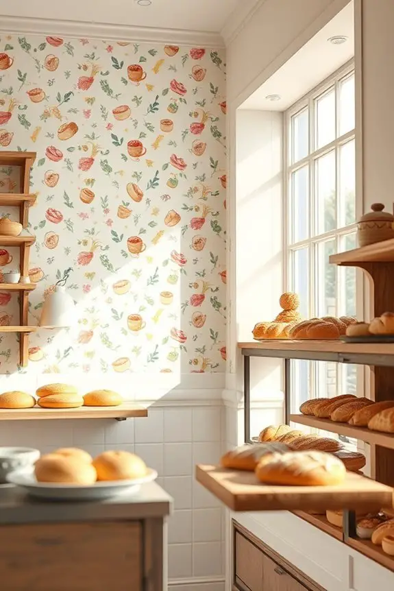 whimsical bakery wallpaper patterns