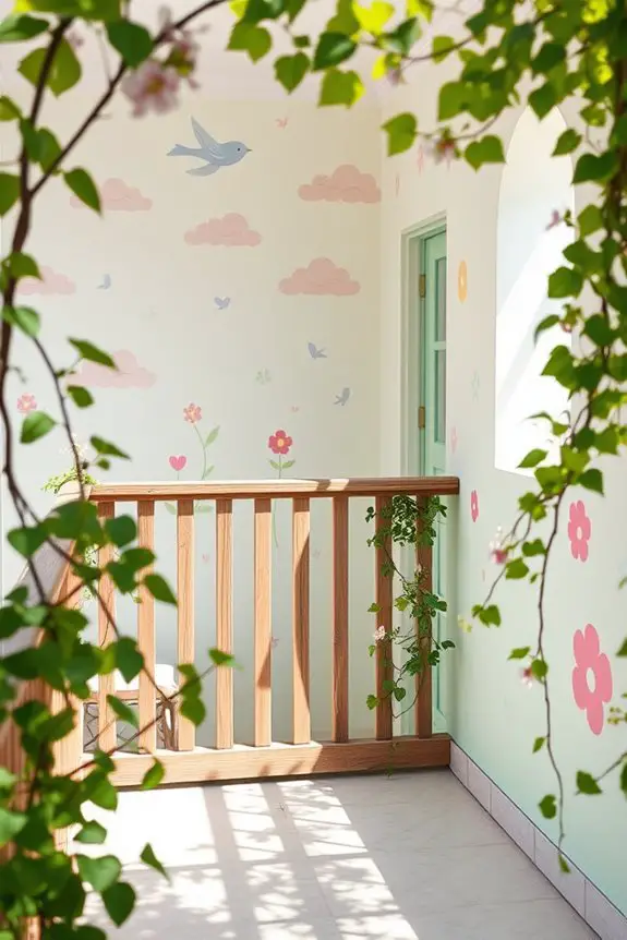 whimsical balcony design ideas