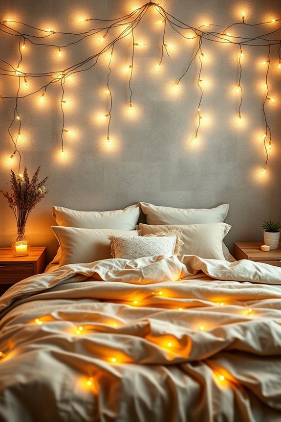 whimsical bohemian string lights