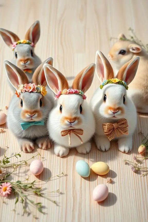 whimsical bunny photography art