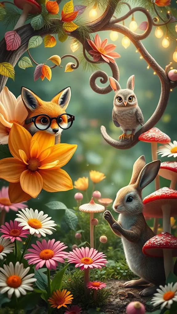 whimsical characters bring joy