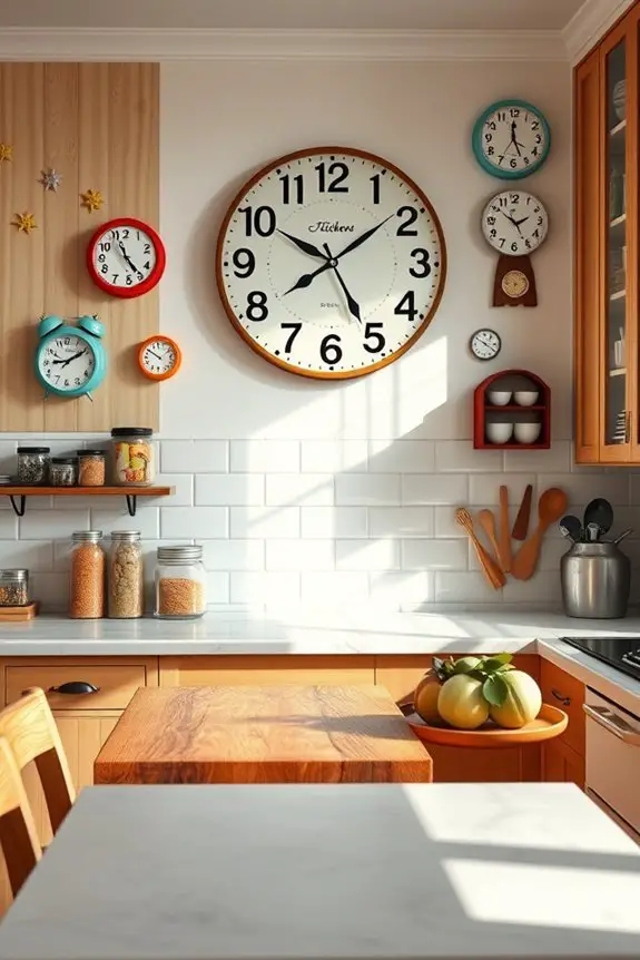 whimsical clocks enhance d cor