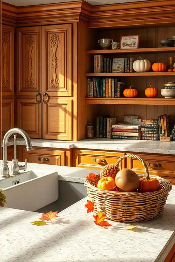 whimsical cookbook display ideas