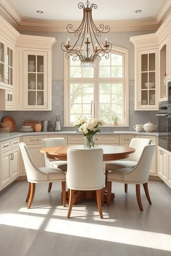 whimsical cream and grey decor