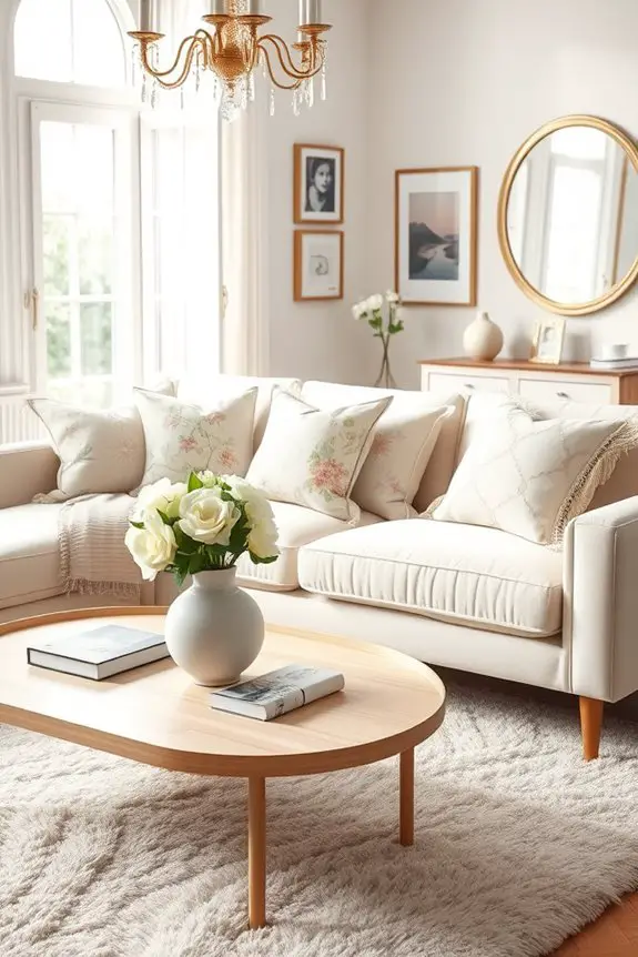 whimsical decorative pillow accents