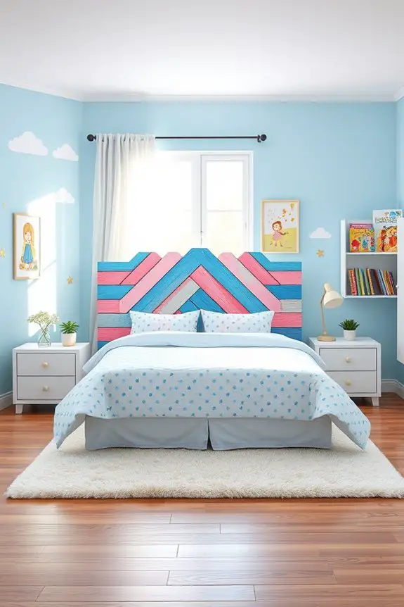 whimsical diy headboard designs