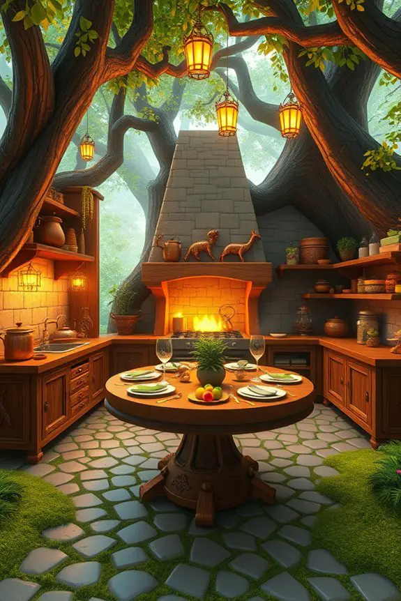 whimsical enchanted cooking adventure