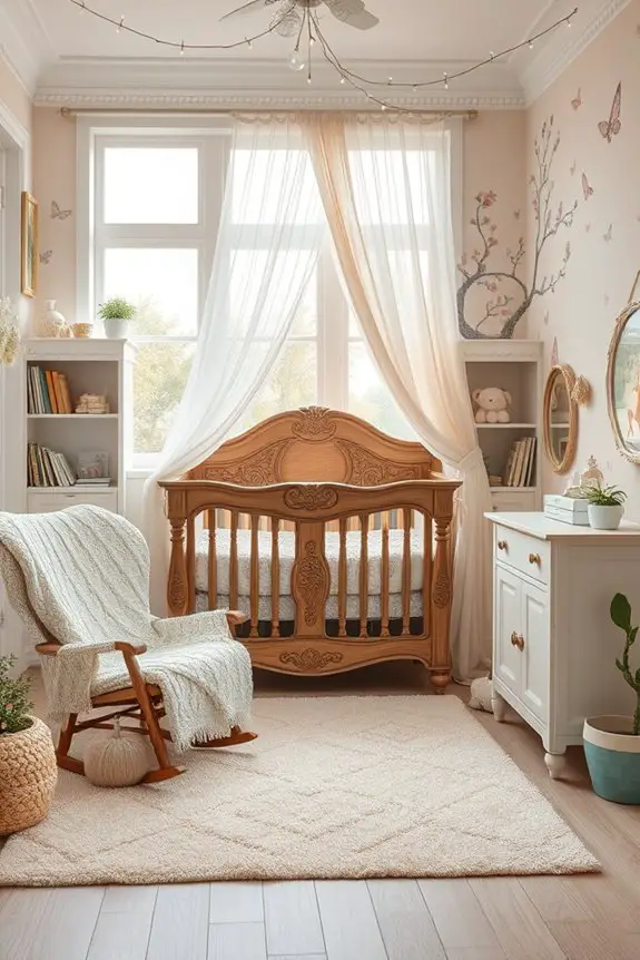 whimsical enchanted fairy nursery
