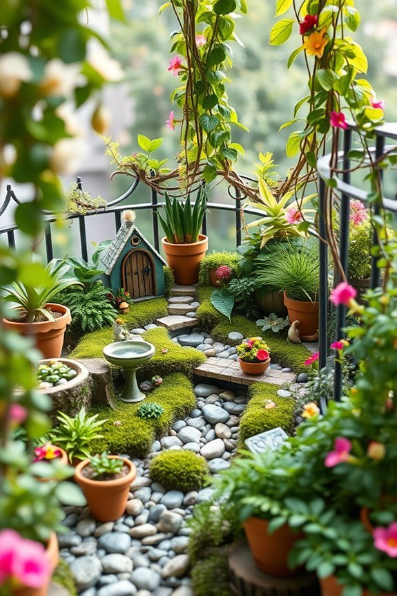 whimsical fairy garden design
