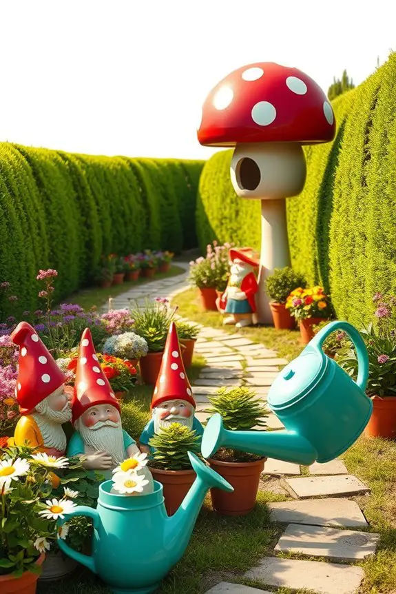 whimsical garden personality enhancement