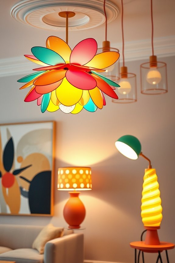 whimsical lighting for ambiance