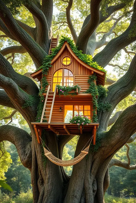 whimsical nature inspired retreat