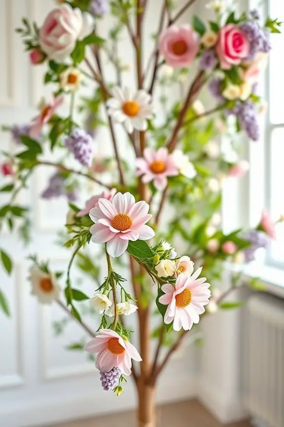 whimsical spring floral accessories