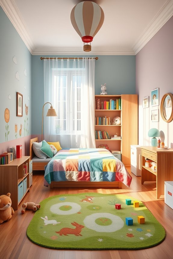 whimsical storybook character decor