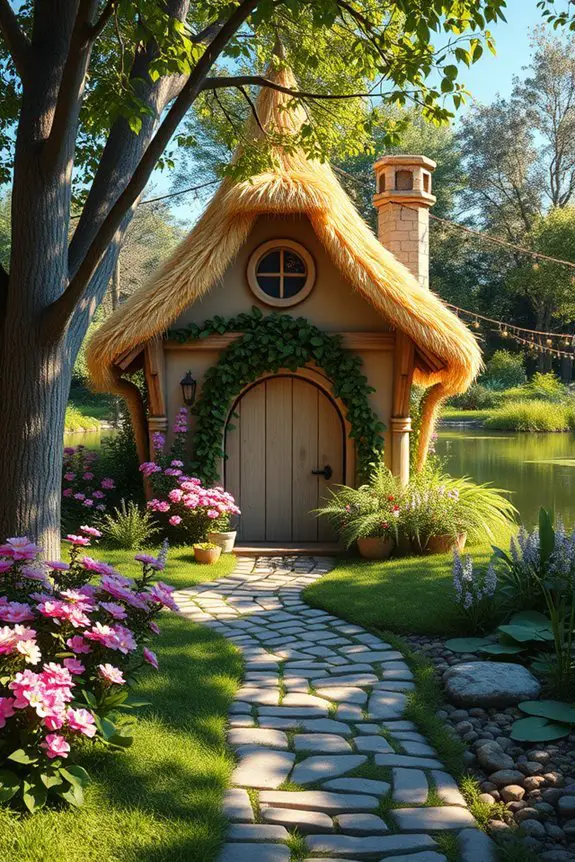 whimsical tranquil fairy retreat