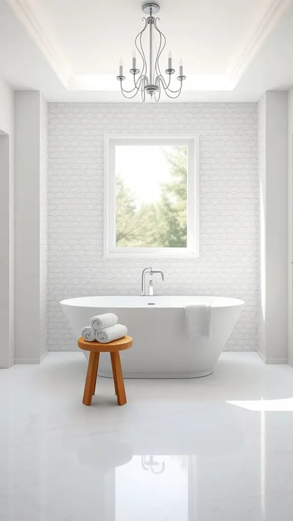 white accent wall techniques