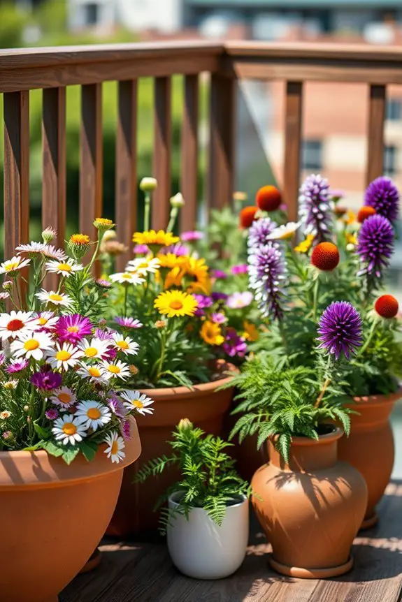 wildflower balcony garden tips