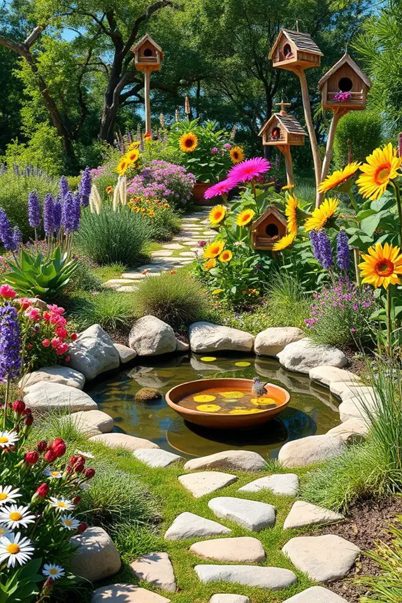 wildlife friendly garden habitats