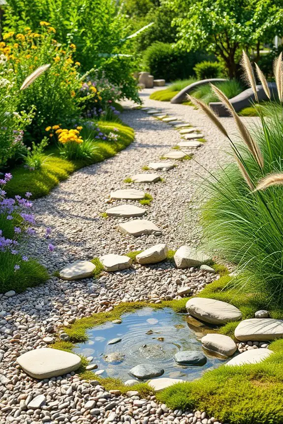 wildlife friendly gravel garden design