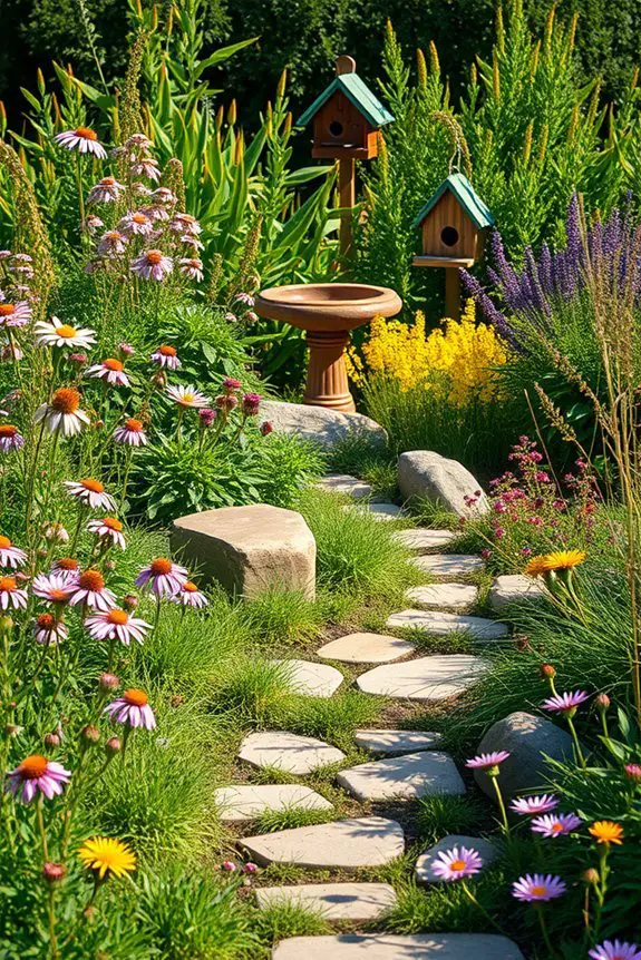 wildlife friendly native garden design