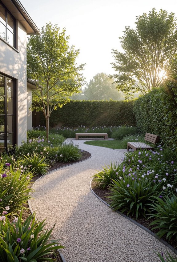 winding gravel path maintenance